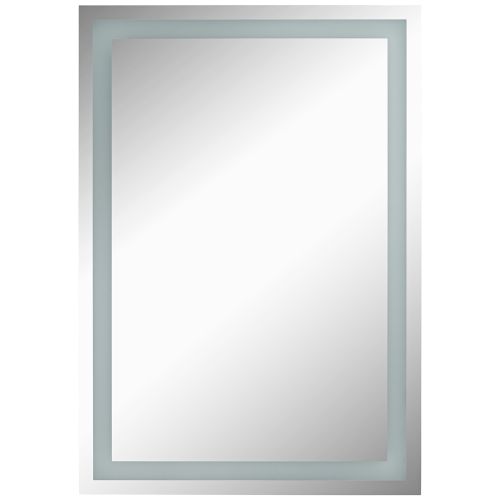 LED Backlit Mirror with On/Off Touch Switch, 28x40